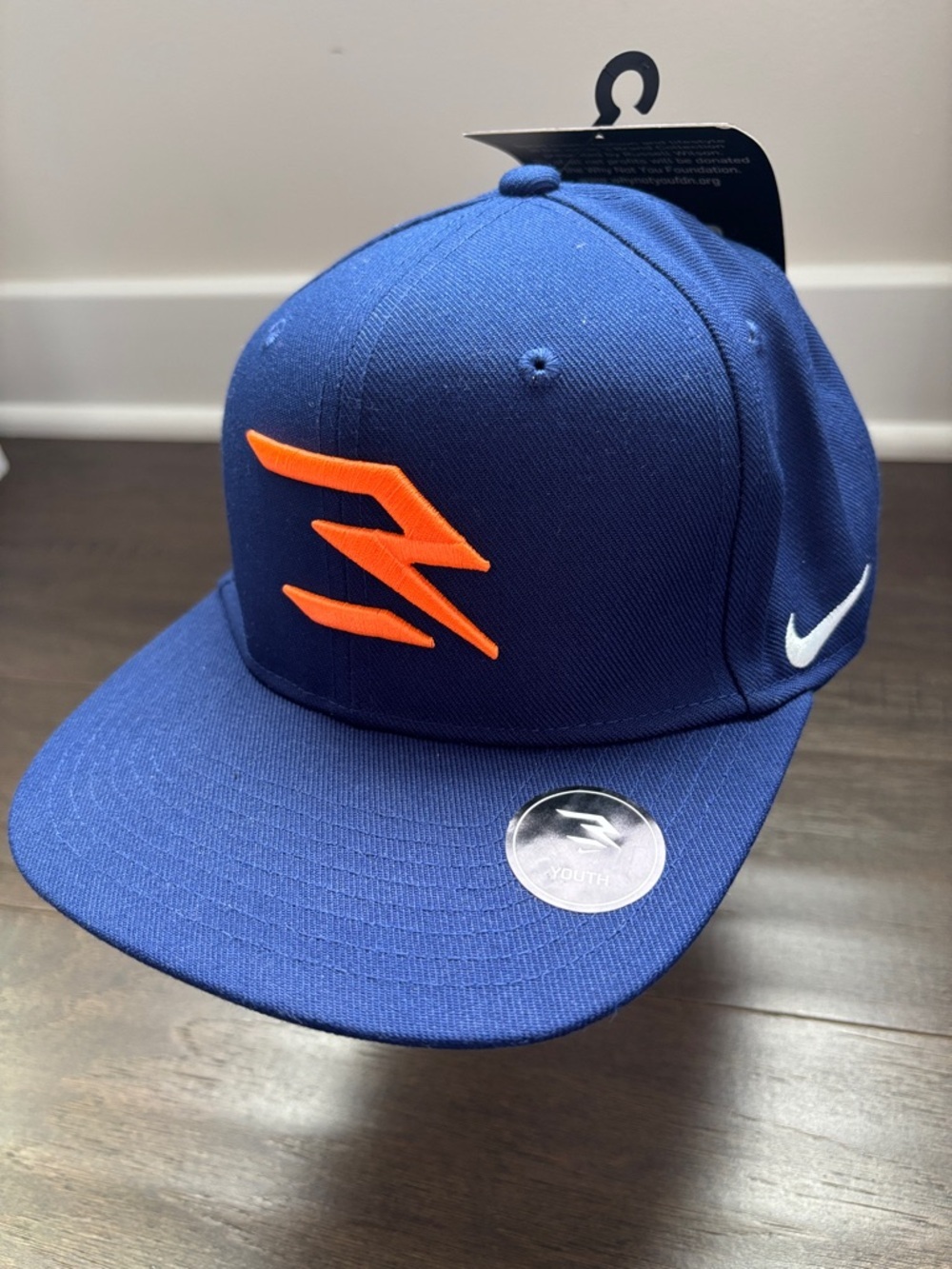 Nike Blue Void/total orange trucker/cap sun protection,Swoosh,3 Brand,vented